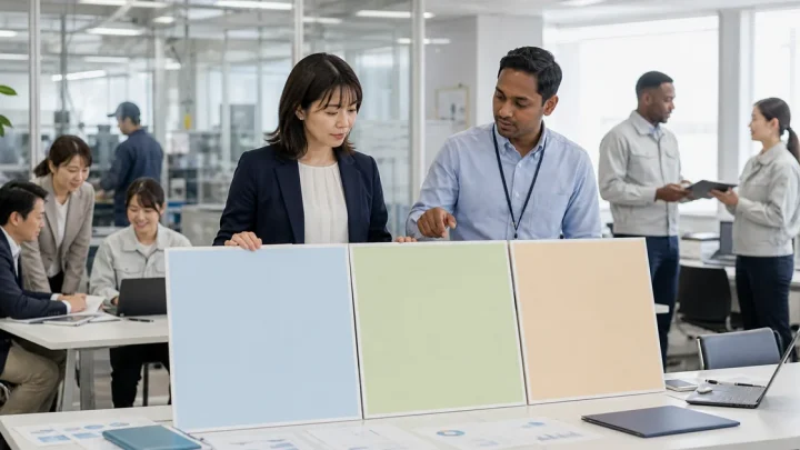 特定技能外国人を受け入れる企業の3つの条件を確認する担当者